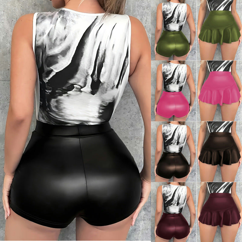 Damen Rock mit voluminösem Saum Stalluxe