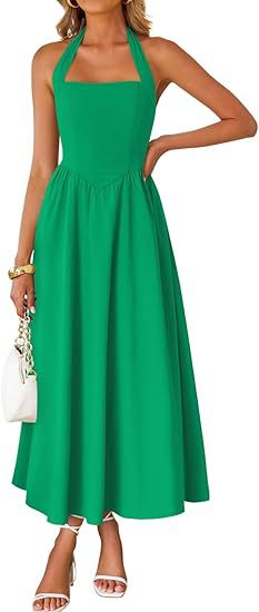 Damen Maxi-Kleid mit trägerlosem Design Stalluxe