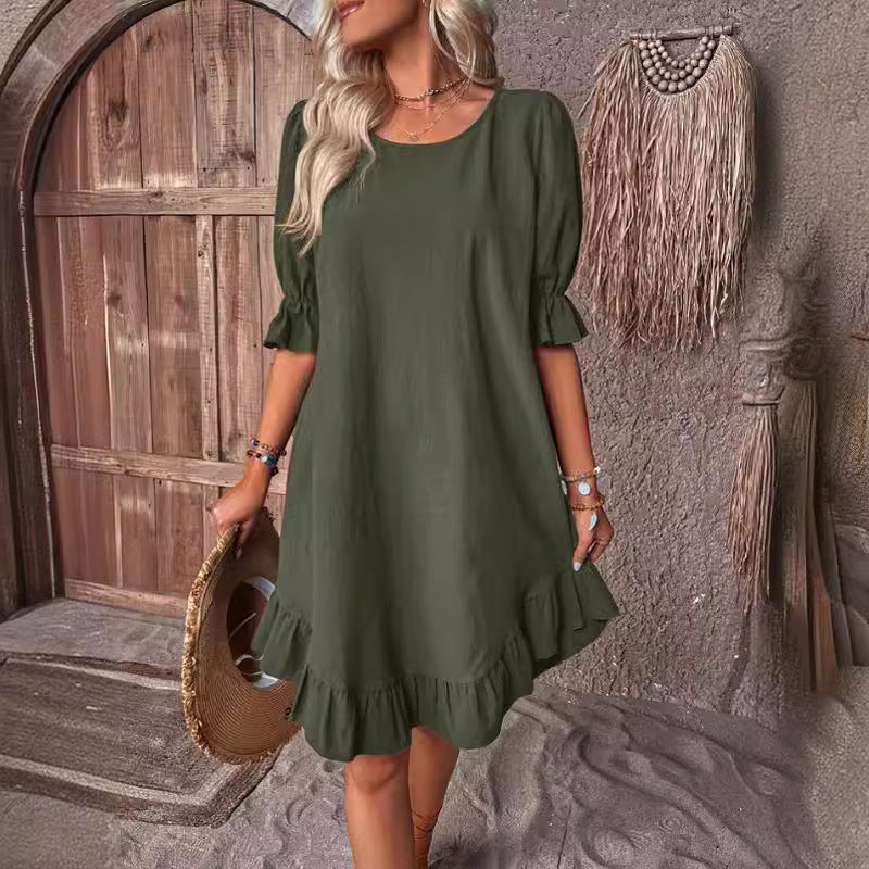 Damen lässiges Sommerkleid Stalluxe