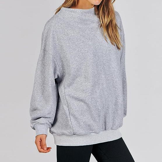 Women's Cozy Oversized Sweatshirt Stalluxe