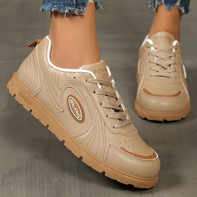 Damen modische Sneakers mit atmungsaktivem Obermaterial und rutschfester Sohle Stalluxe