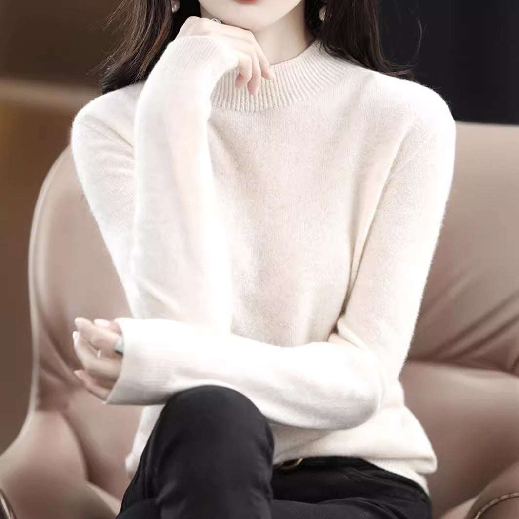 Damen kuscheliger Rollkragenpullover Stalluxe