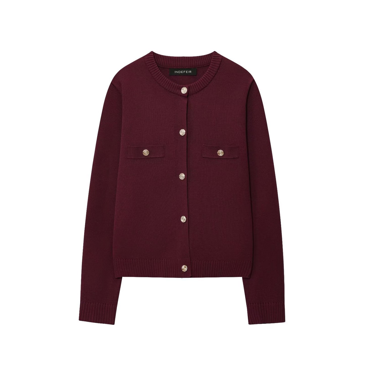 Damen Strickjacke mit elegantem Knopfdesign und praktischen Taschen Stalluxe