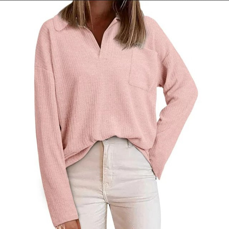 Damen Pullover mit strukturierter Oberfläche und lässigem Schnitt Stalluxe