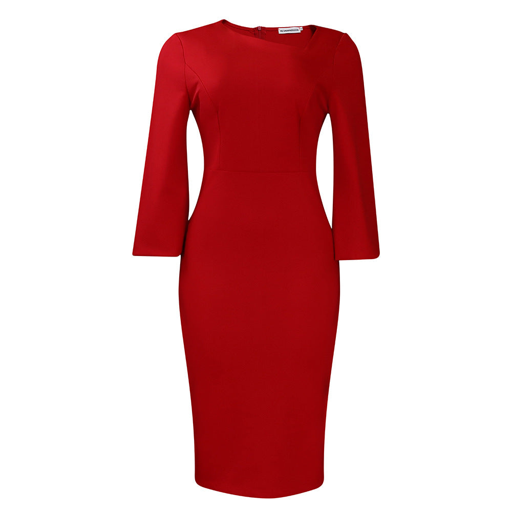 Damen Figurumspielendes Abendkleid Stalluxe