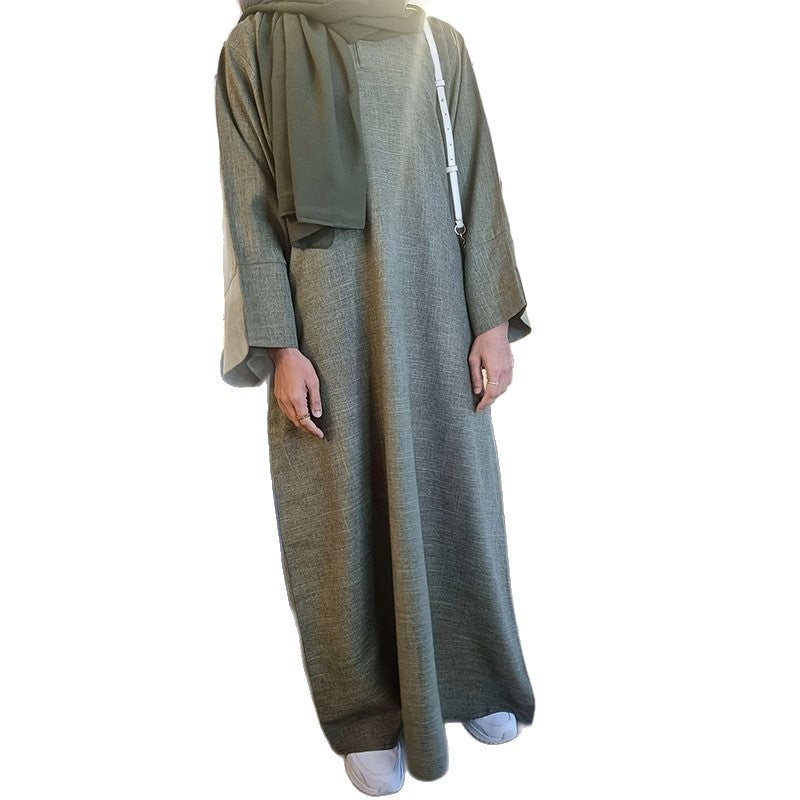 Damen Kaftan-Kleid mit weitem Schnitt und eleganter Verarbeitung Stalluxe