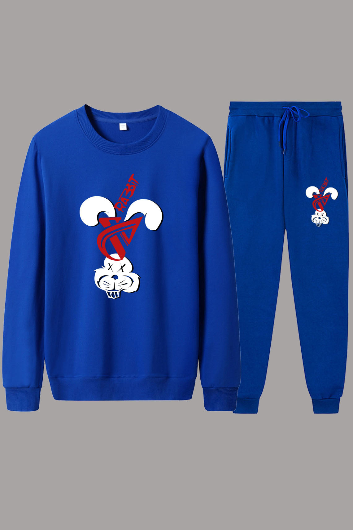 Damen Trainingsanzug mit modernem Bunny-Motiv Stalluxe