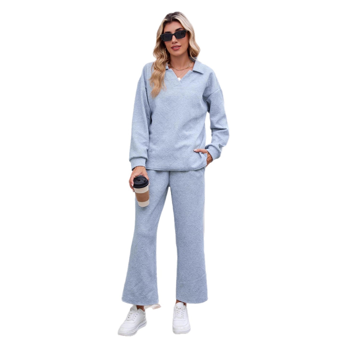 Damen lässige Oversize Kombination Stalluxe