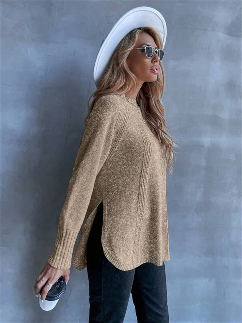 Damen Oversized Strickpullover Stalluxe