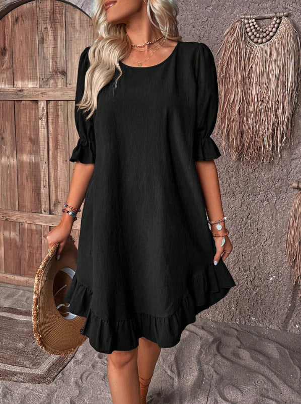 Damen lässiges Sommerkleid Stalluxe