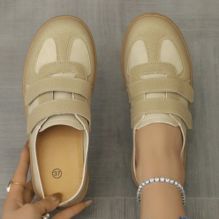 Damen bequeme Clogs mit verstellbaren Klettverschlussriemen und ergonomischem Fußbett Stalluxe