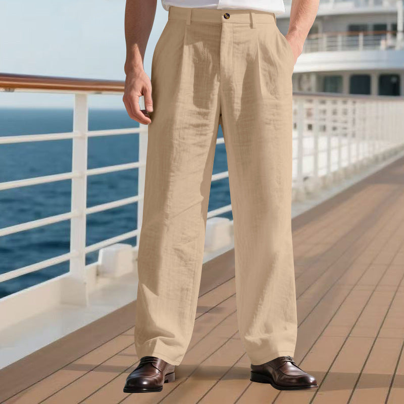 Herren Hochwertige Sommerhose Stalluxe