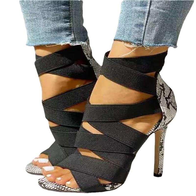 Damen elegante und trendige Stilettos mit flexiblem Riemen-Design Stalluxe