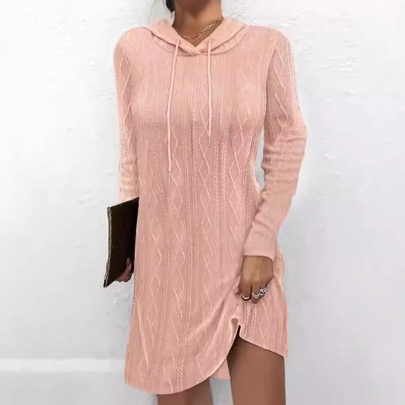 Damen Hoodie-Kleid Stalluxe