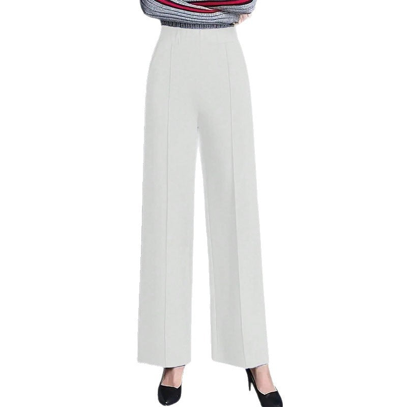 Damen elegante Culotte mit hohen Taillenschnitt und seitlichen Eingrifftaschen Stalluxe