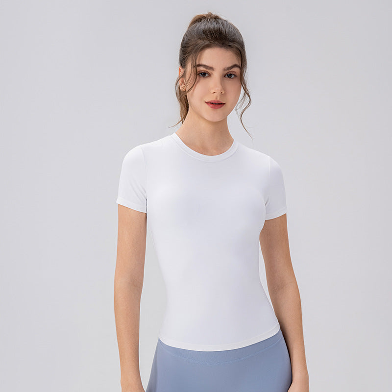 Damen Sportliches Kurzarm Funktionsshirt Stalluxe