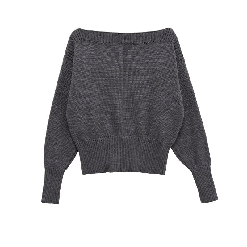 Damen lässiger Oversize-Pullover mit modernem Strukturdesign Stalluxe