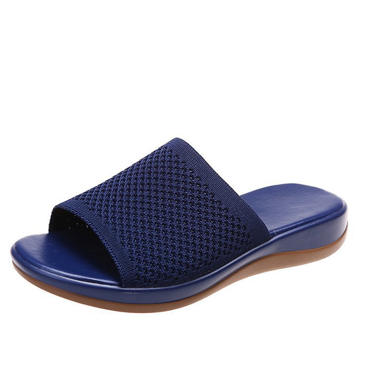 Damen Komfortable Riemchensandalen mit atmungsaktiver Oberfläche und ergonomischem Fußbett Stalluxe