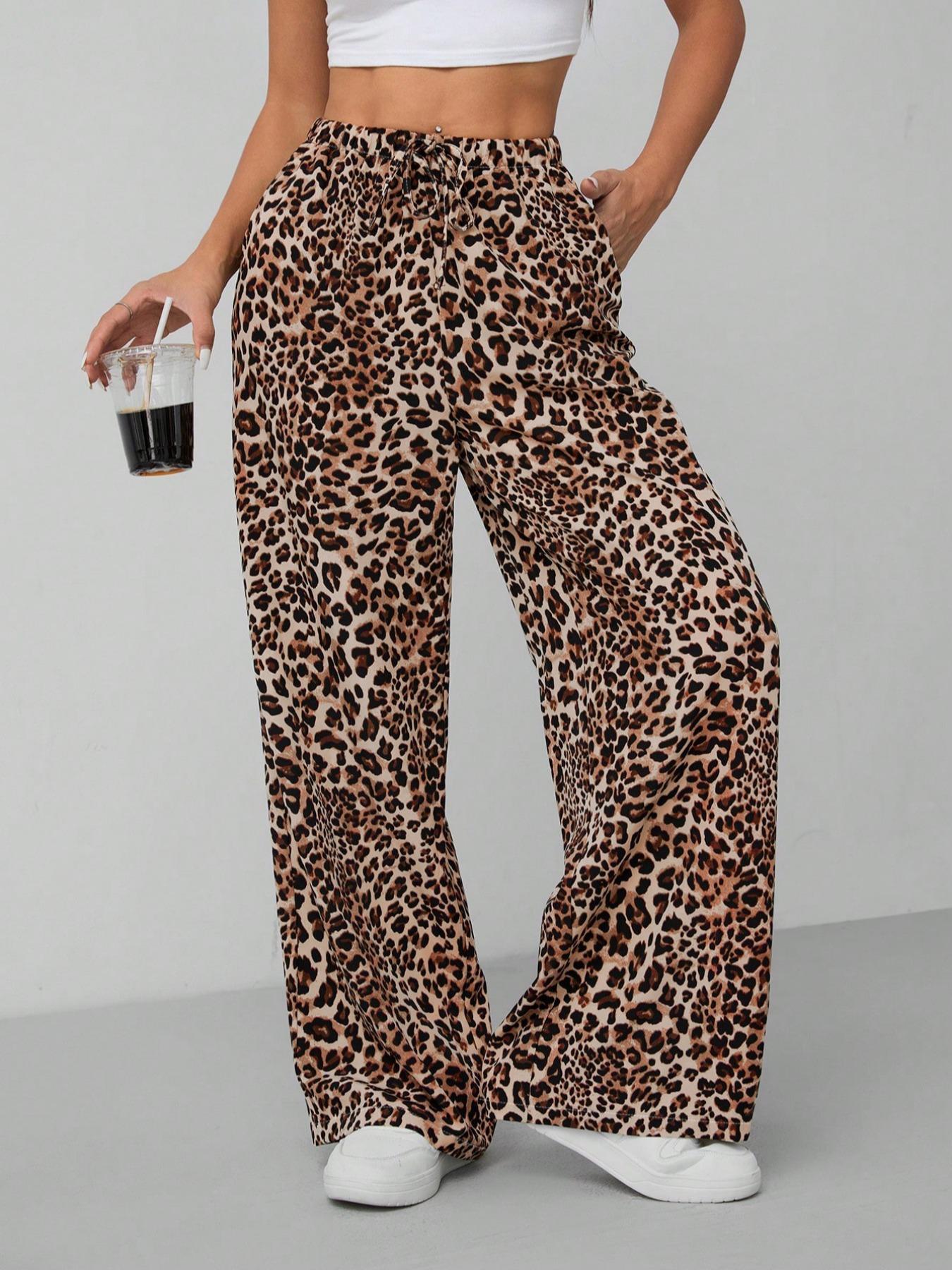Damen Leichte Safari-Hose mit hohem Bund Stalluxe