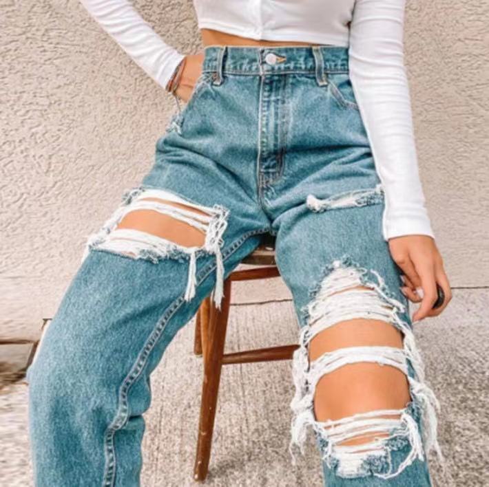Damen destroyed Jeans Stalluxe
