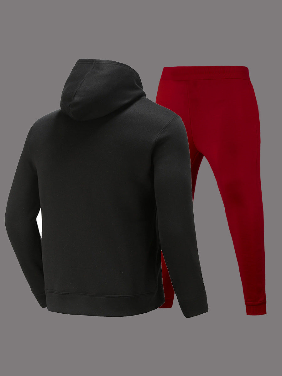 Damen Hoodie und Jogginghose Set mit kreativem Print Stalluxe