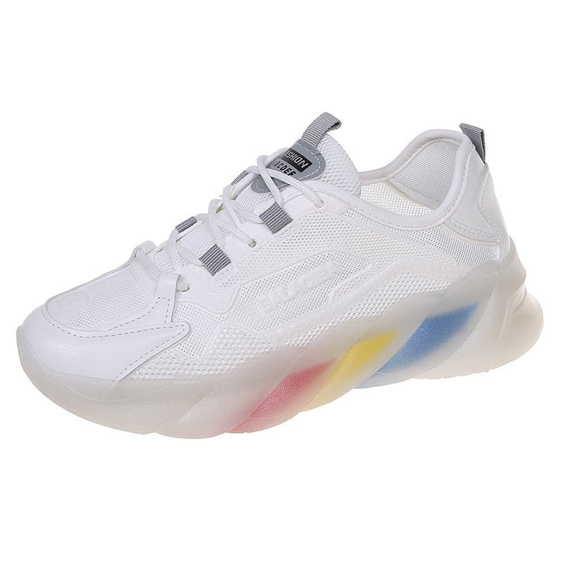 Damen modische Sneakers mit futuristischem Design und attraktiver Sohle Stalluxe