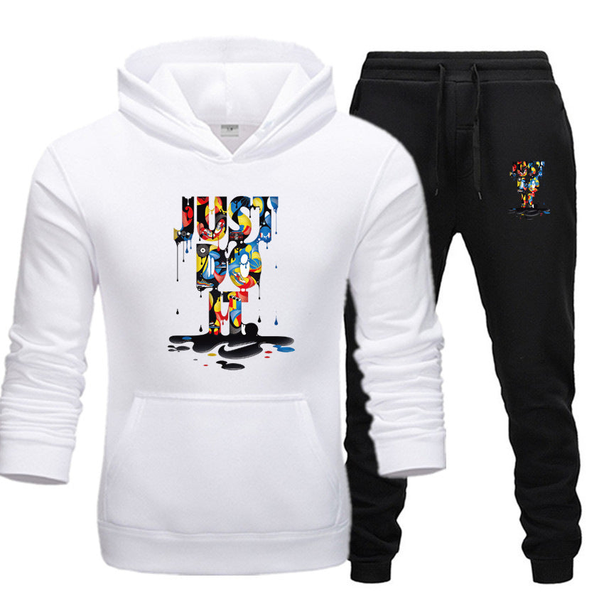Damen Kapuzenpullover und Jogginghose Set Stalluxe