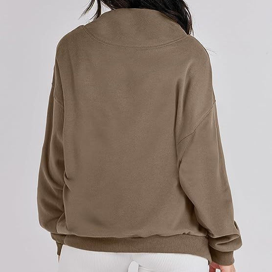 Women's Cozy Oversized Sweatshirt Stalluxe