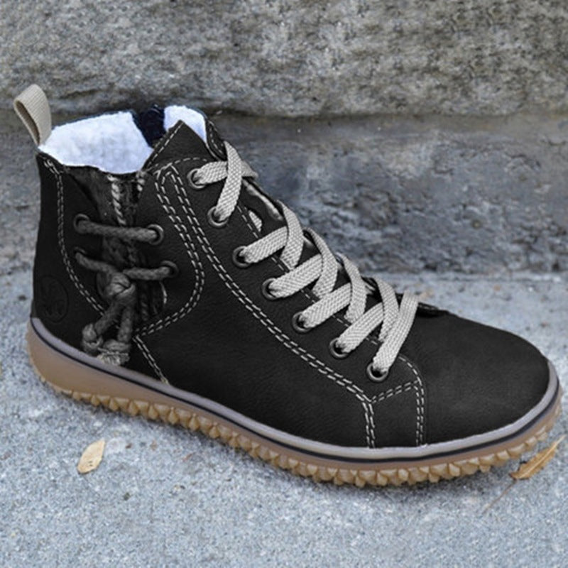Damen Komfortable und modische Stiefel im urbanen Look mit weich gefüttertem Innenfutter Stalluxe