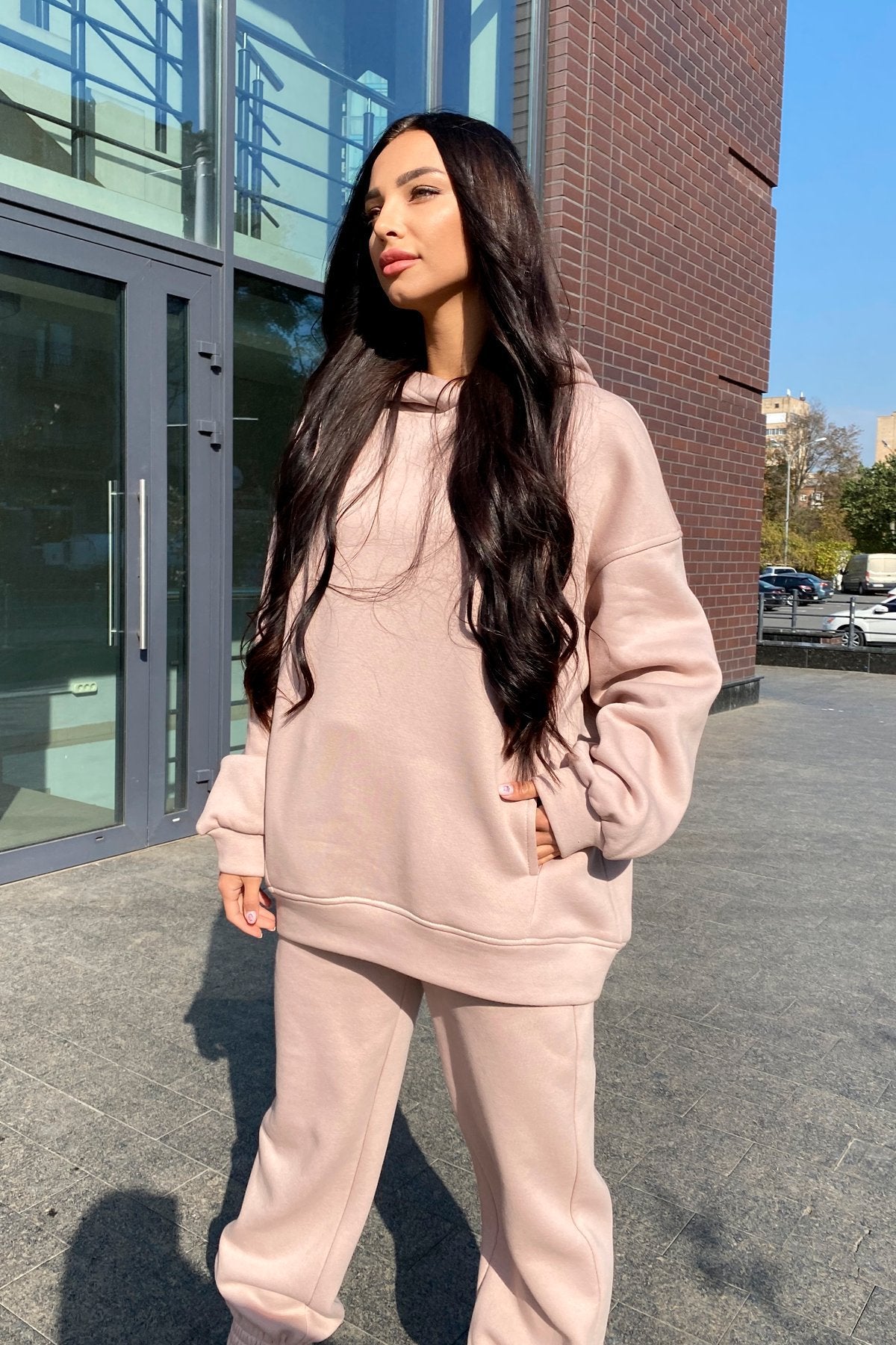 Women's Cozy Hooded Sweatpants Set Stalluxe