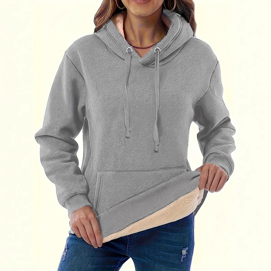 Damen Hoodie mit kuscheligem Innenfutter und modernem Schnitt Stalluxe
