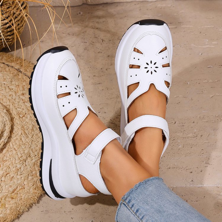 Damen Sportsandalen mit rutschfester Sohle und verstellbarem Klettverschluss Stalluxe