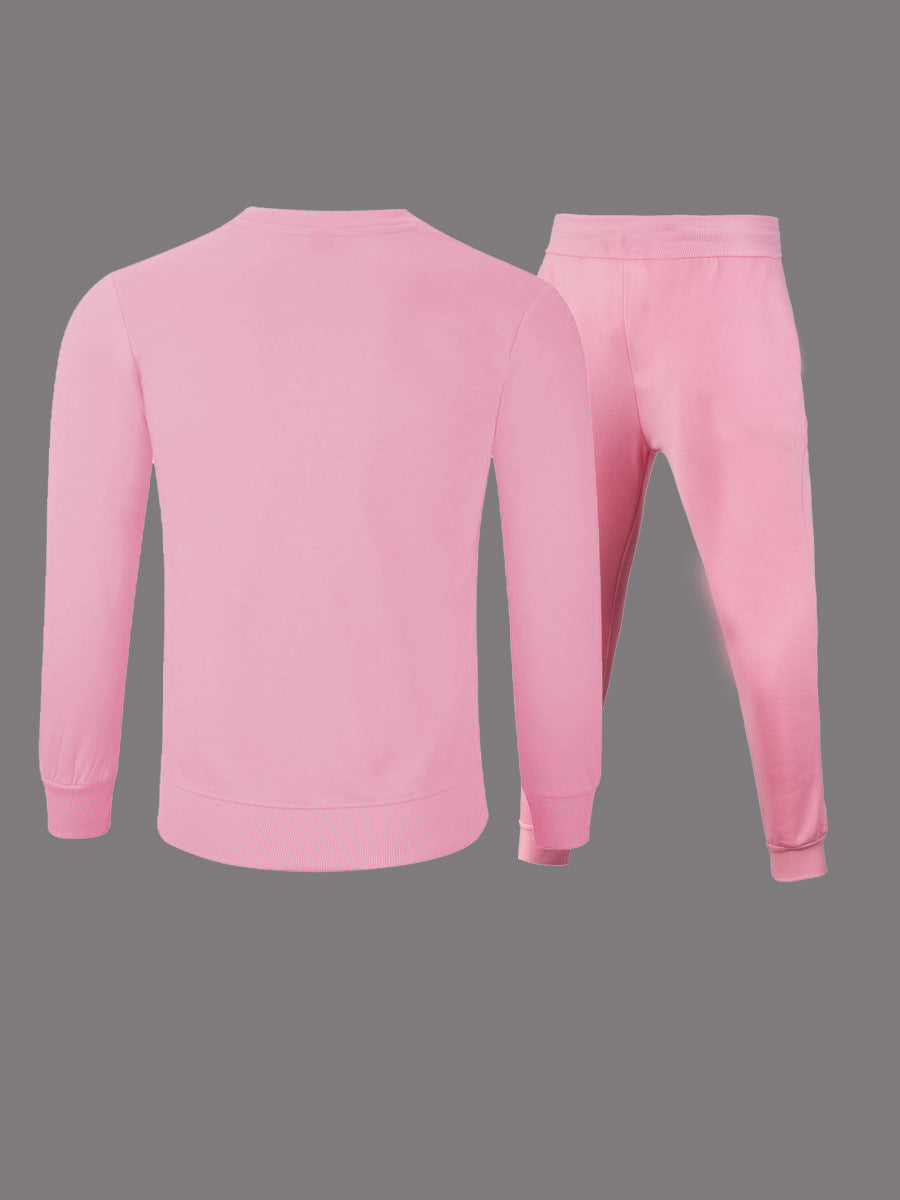 Damen Sportanzug mit auffälligem Grafikdruck und elastischem Bund Stalluxe