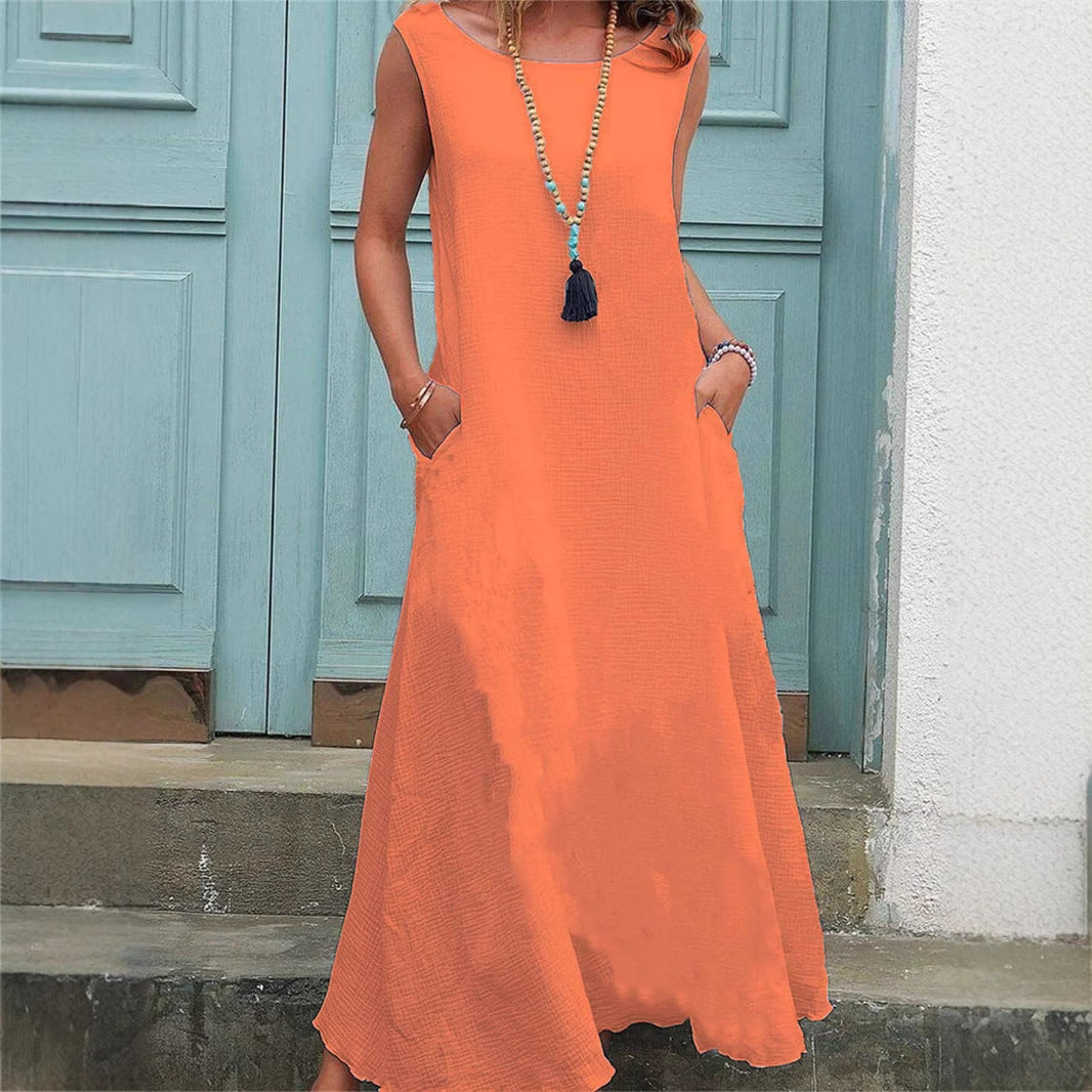 Damen Maxi-Kleid Stalluxe