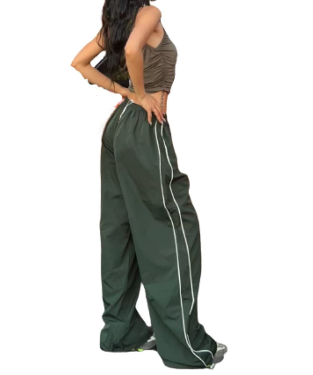 Damen elegante Sporthose mit weitem Schnitt und elastischem Bund Stalluxe
