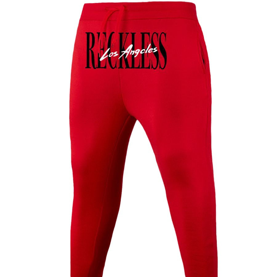 Damen Sportliche Jogginghose mit elastischem Bund und auffälligem Logo Stalluxe
