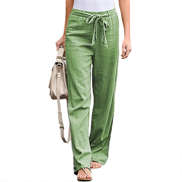 Damen Leichte und lockere Sommerhose Stalluxe