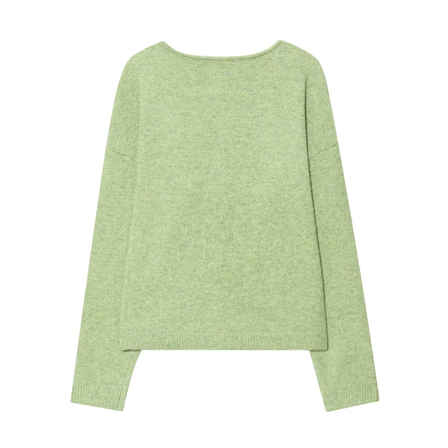 Damen gemütliche Strickjacke mit Knopfverschluss und lockerem Schnitt Stalluxe