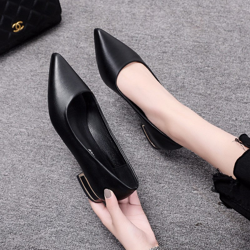 Damen elegante Pumps mit komfortablem Blockabsatz Stalluxe