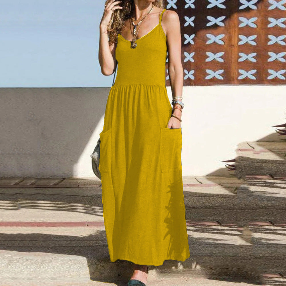 Damen Maxikleid im lässigen Boho-Stil Stalluxe