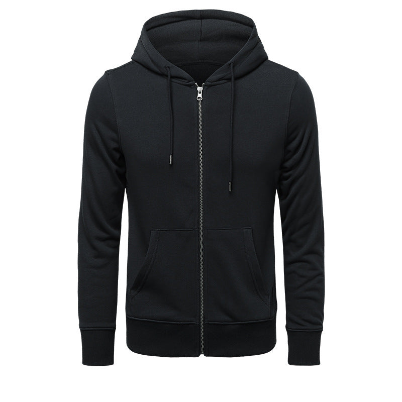 Herren komfortabler Zip-Hoodie mit praktischen Taschen Stalluxe