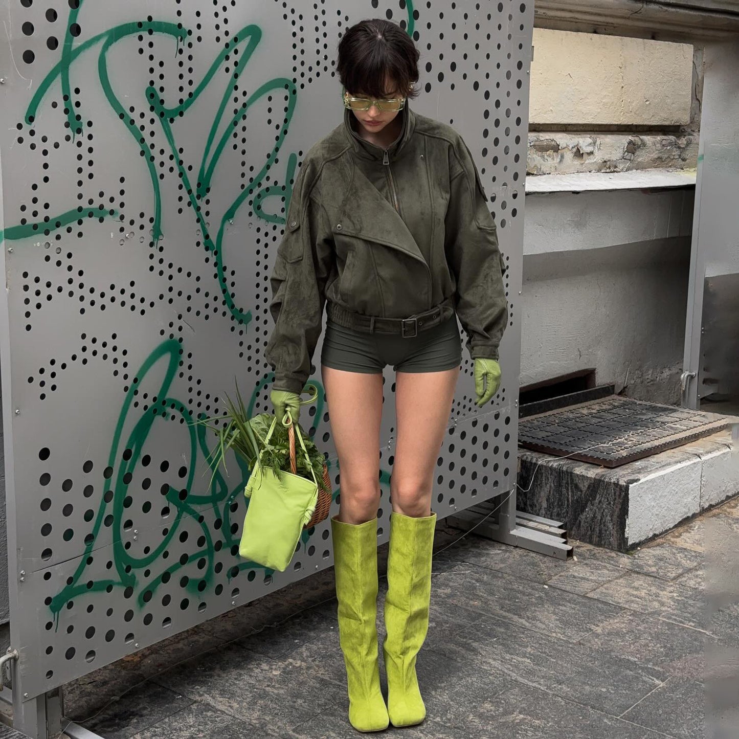 Damen Urbaner Oversized-Windbreaker Stalluxe