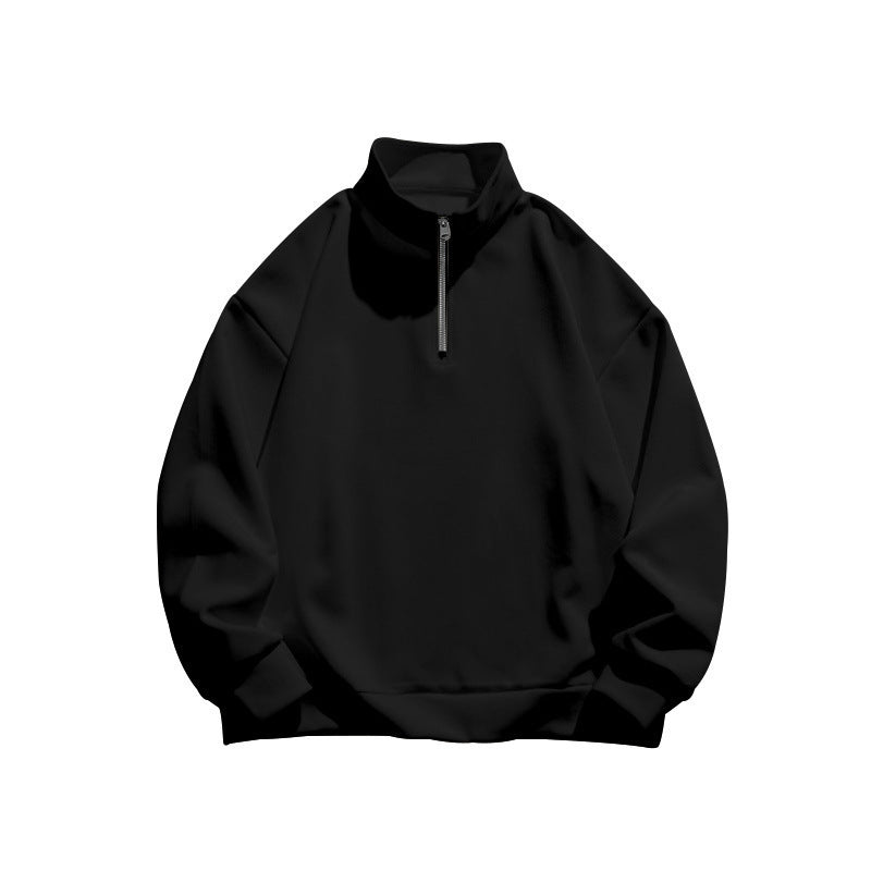 Damen Sweatshirt mit Stehkragen und Reißverschluss Stalluxe