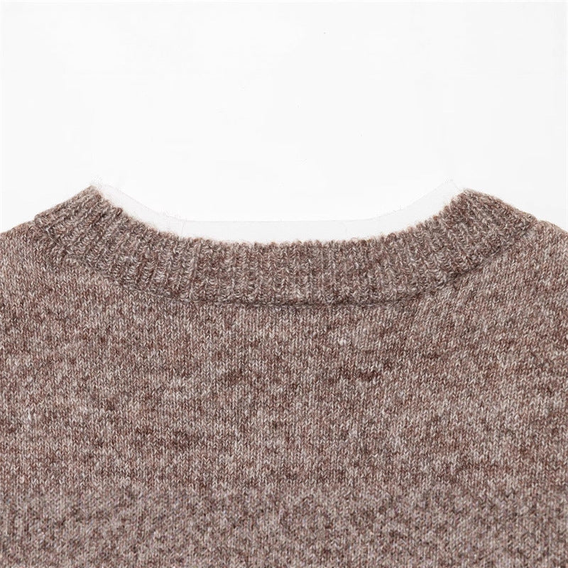 Damen modische Strickjacke mit feinem Knit-Design und eleganten Knopfdetails Stalluxe