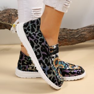 Damen Freizeit-Schuhe mit buntem Druckdesign Stalluxe