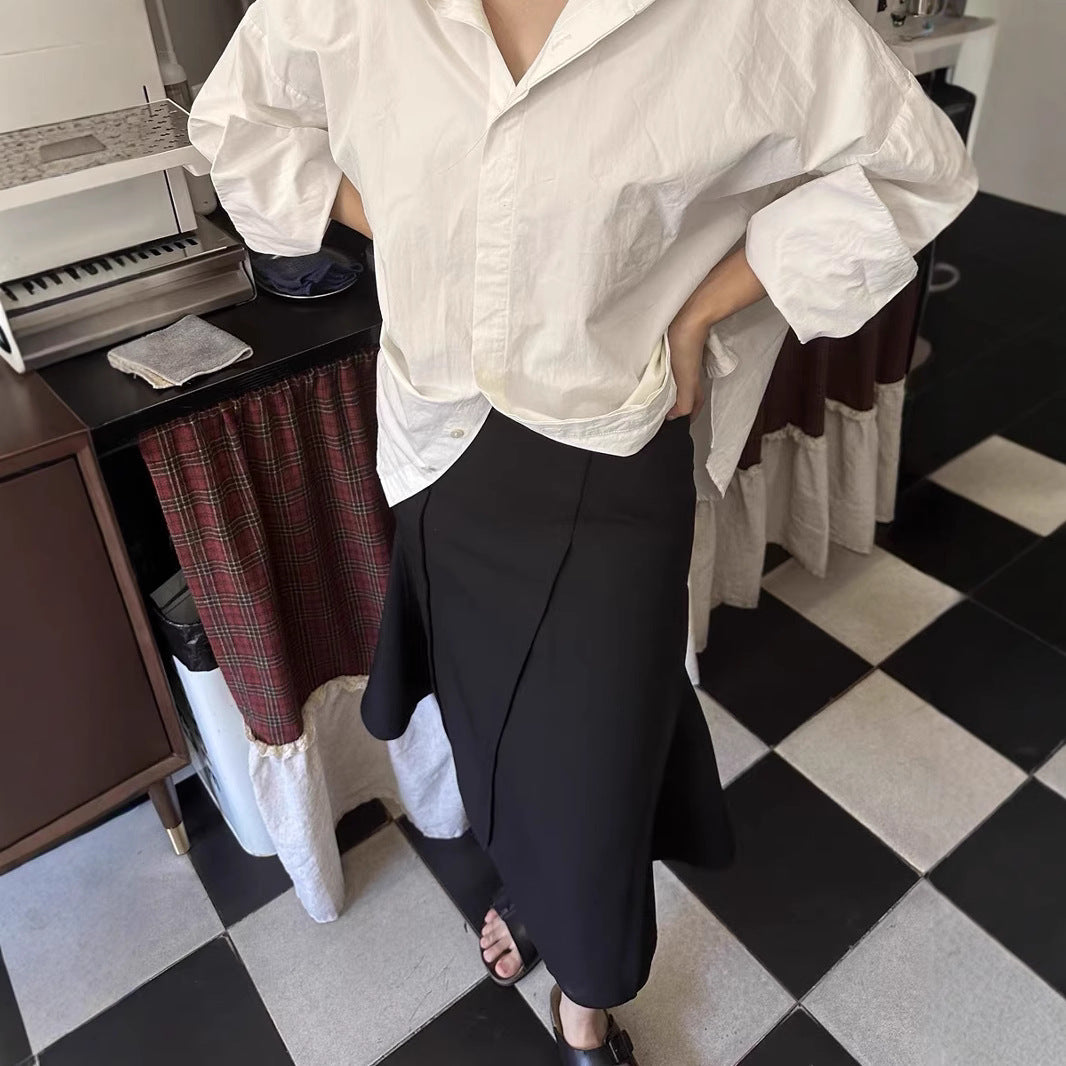 Damen elegante Stoffhose mit hohem Bund Stalluxe
