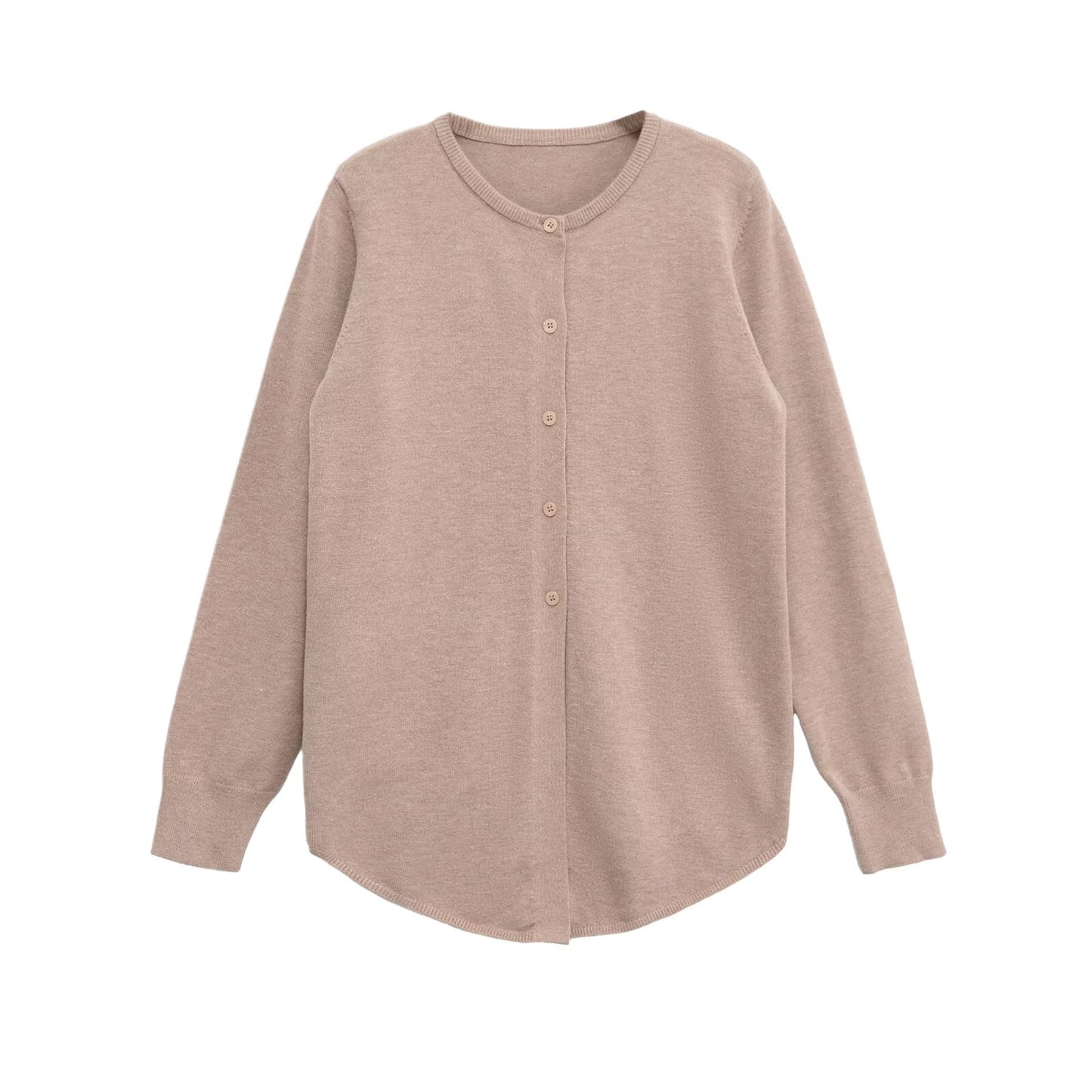 Damen kuschelige Knopfleiste Strickjacke Stalluxe