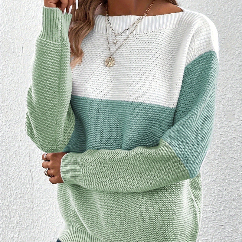 Damen Trendiger Oversize-Pullover Stalluxe