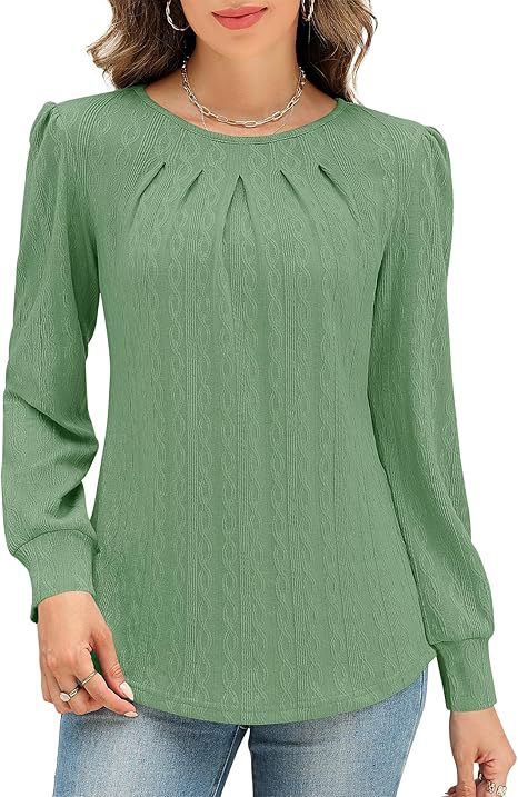 Damen Stylische Bluse mit dekorativem Faltenwurf Stalluxe