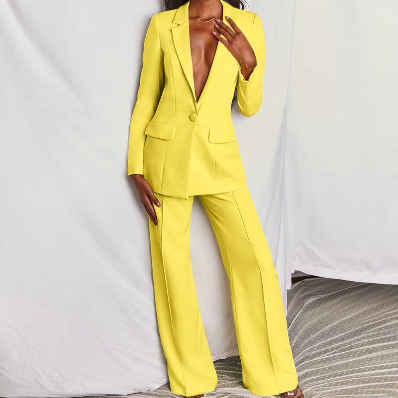 Damen Anzug im Oversize-Stil mit schickem Schnitt Stalluxe